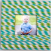 Making Lemonade Drinking Straw Photo Frame